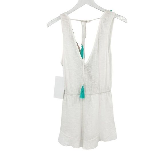 Fortune Swimwear Catarina Romper In White - Picture 6 of 7